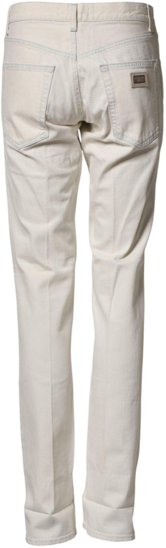 26FW 돌체앤가바나 데님 팬츠 9938234016030 WHITE - DOLCE & GABBANA