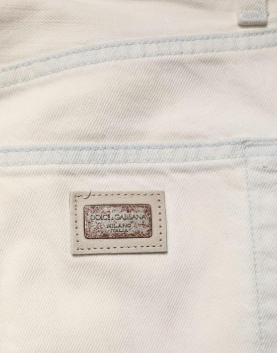 26FW 돌체앤가바나 데님 팬츠 9938234016030 WHITE - DOLCE & GABBANA