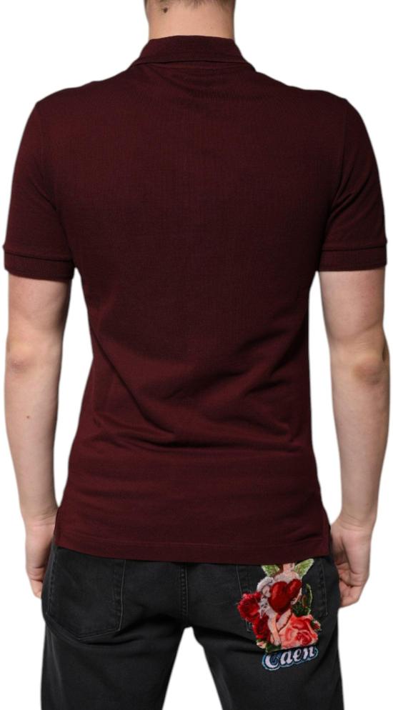 26FW 돌체앤가바나 탑 9721574359326 MAROON - DOLCE & GABBANA
