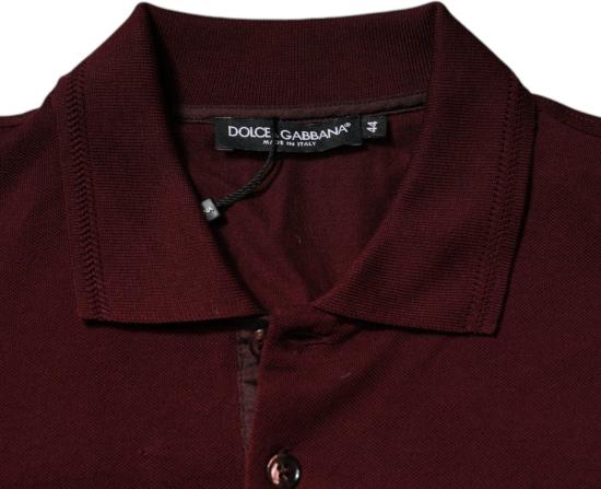 26FW 돌체앤가바나 탑 9721574359326 MAROON - DOLCE & GABBANA