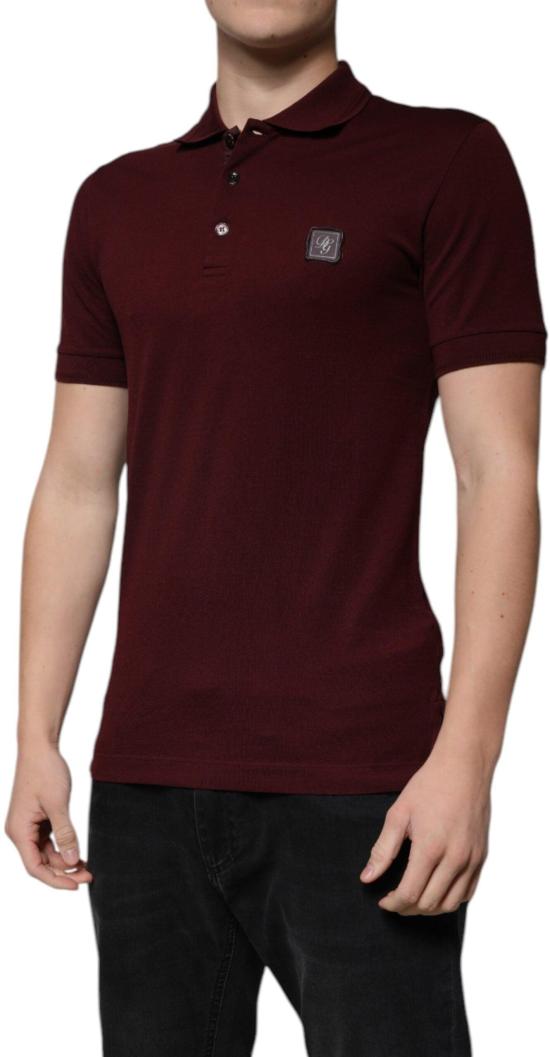 26FW 돌체앤가바나 탑 9721574359326 MAROON - DOLCE & GABBANA