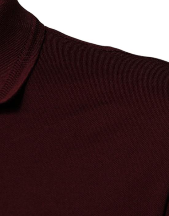 26FW 돌체앤가바나 탑 9721574359326 MAROON - DOLCE & GABBANA