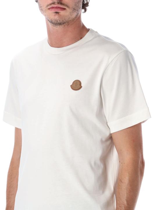 26FW 몽클레어 반팔 티셔츠 8C000438390T 034 Bianco - MONCLER
