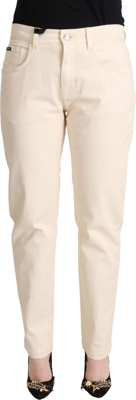 26FW 돌체앤가바나 데님 팬츠 9665002373406 WHITE