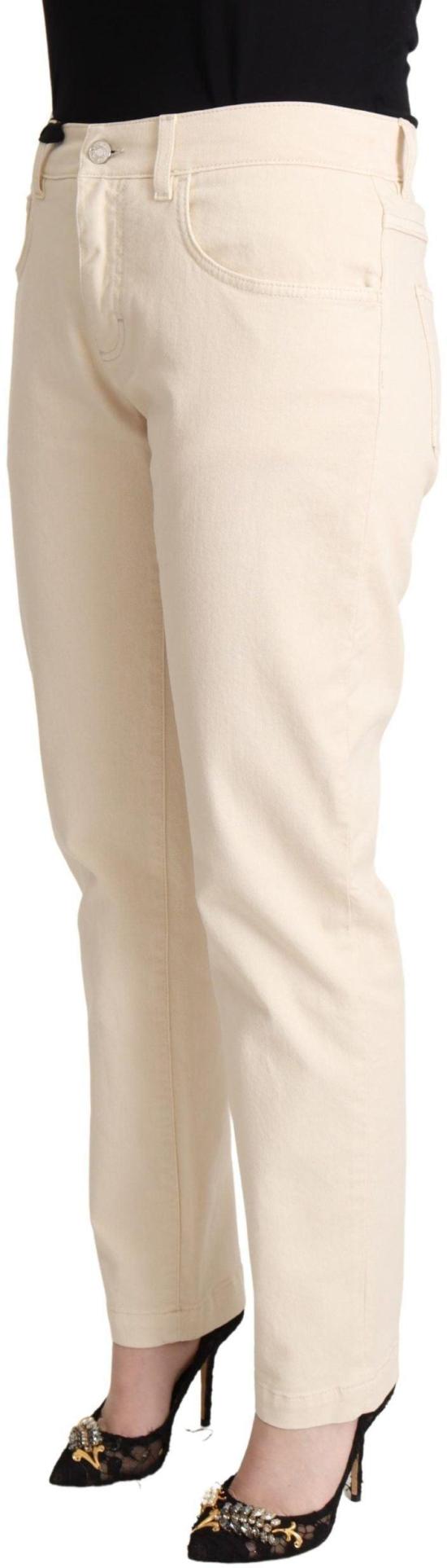 26FW 돌체앤가바나 데님 팬츠 9665002373406 WHITE - DOLCE & GABBANA
