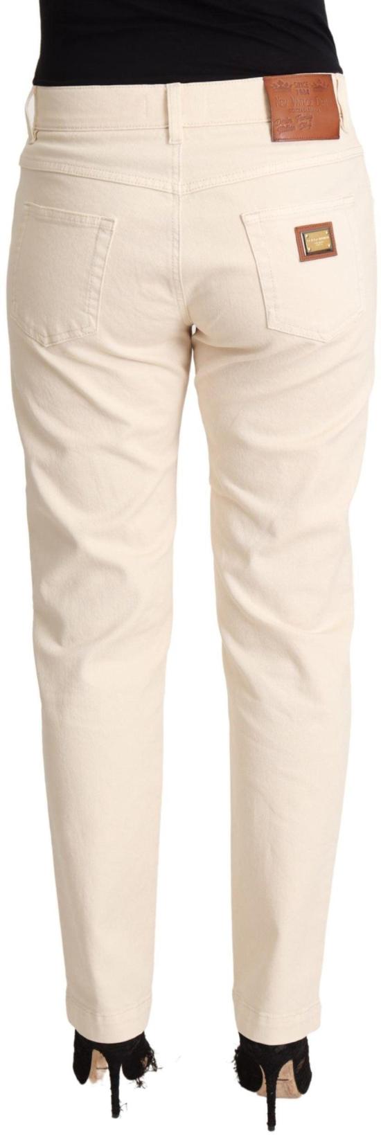26FW 돌체앤가바나 데님 팬츠 9665002373406 WHITE - DOLCE & GABBANA