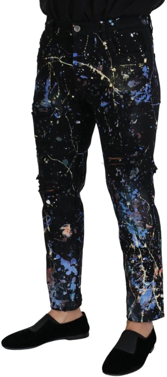 26FW 돌체앤가바나 데님 팬츠 10005162524958 BLACK - DOLCE & GABBANA