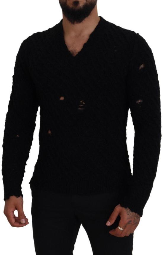 26FW 돌체앤가바나 니트웨어 49625140789534 BLACK - DOLCE & GABBANA