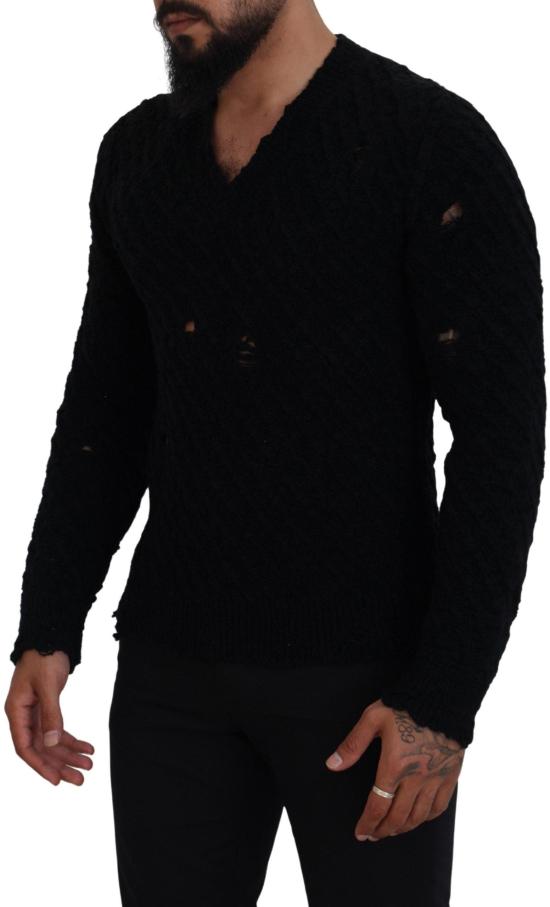 26FW 돌체앤가바나 니트웨어 49625140789534 BLACK - DOLCE & GABBANA