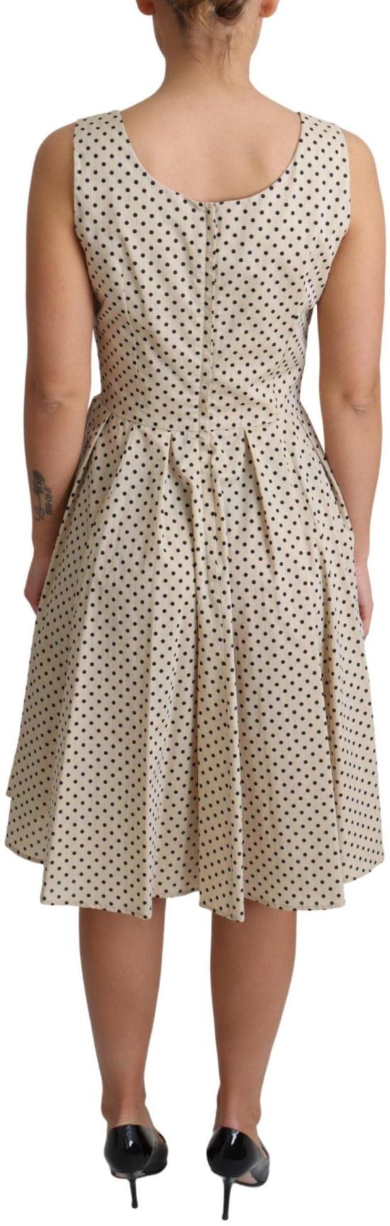 26FW 돌체앤가바나 미디 원피스 47949194854686 BEIGE - DOLCE & GABBANA