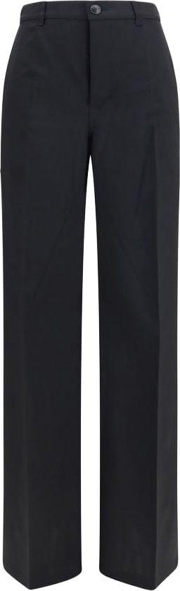 25FW 릭 오웬스 스트레이트 팬츠 15803149386014 BLACK