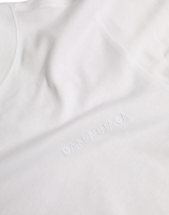 26FW 발렌시아가 탑 9665332642078 WHITE - BALENCIAGA