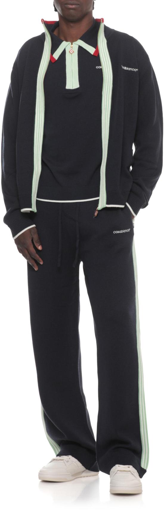 26FW 카사블랑카 코트 15803162951966 NAVY - CASABLANCA