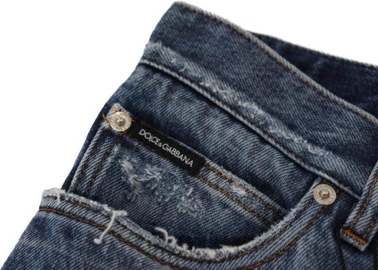 26FW 돌체앤가바나 데님 팬츠 9635958882590 BLUE - DOLCE & GABBANA