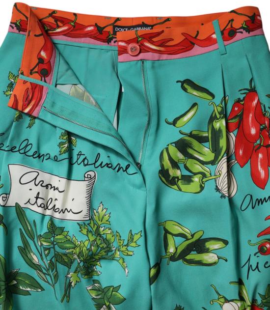 26FW 돌체앤가바나 팬츠 49779293454622 GREEN - DOLCE & GABBANA