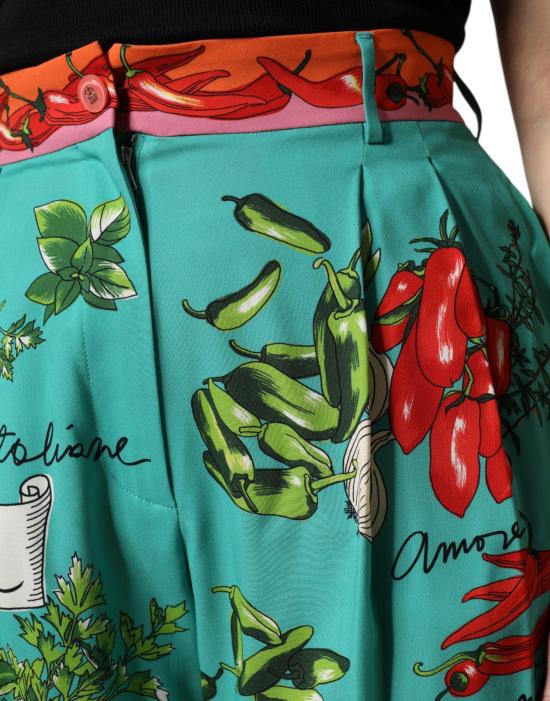 26FW 돌체앤가바나 팬츠 49779293454622 GREEN - DOLCE & GABBANA