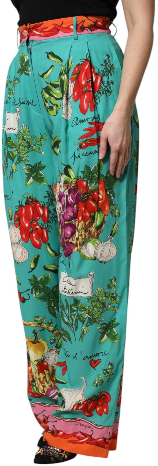26FW 돌체앤가바나 팬츠 49779293454622 GREEN - DOLCE & GABBANA