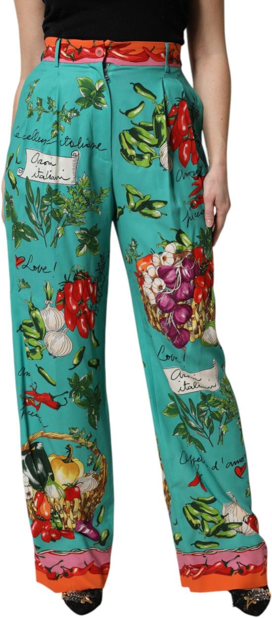 26FW 돌체앤가바나 팬츠 49779293454622 GREEN - DOLCE & GABBANA