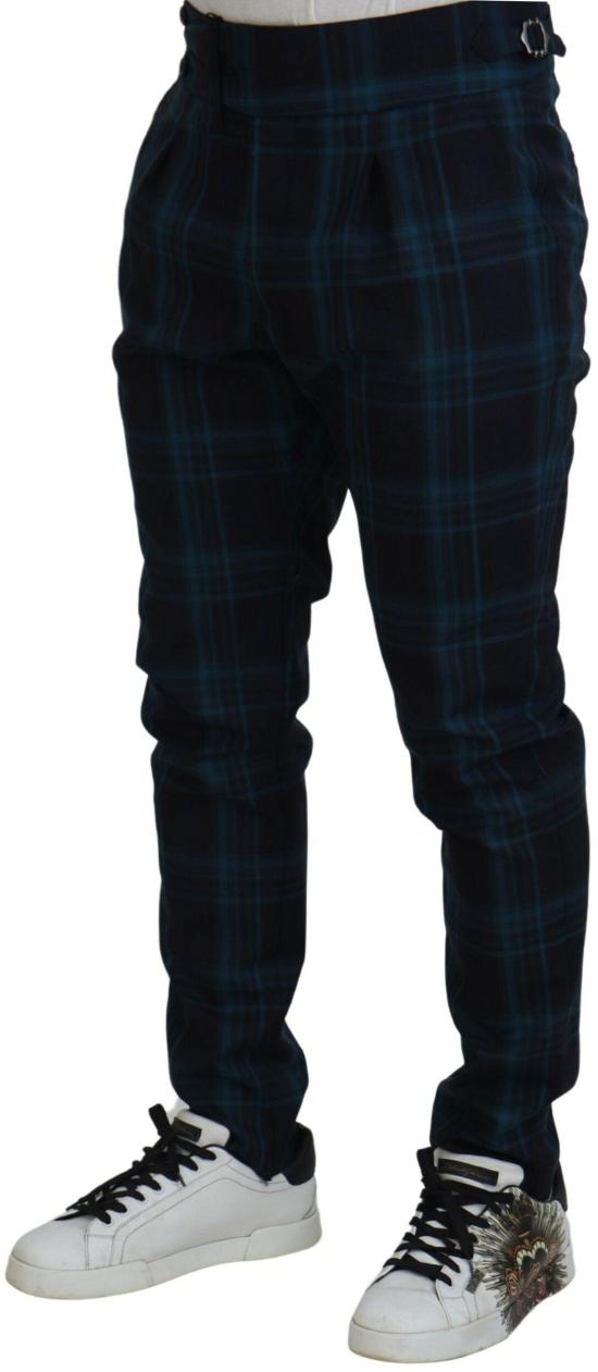 26FW 돌체앤가바나 치노 팬츠 50377313026334 BLUE - DOLCE & GABBANA