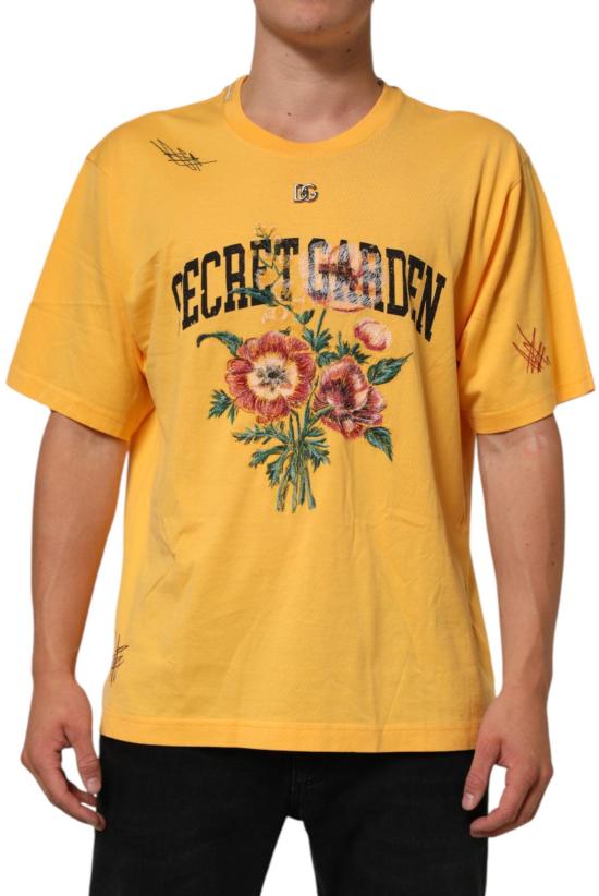 26FW 돌체앤가바나 탑 50122035757342 YELLOW - DOLCE & GABBANA
