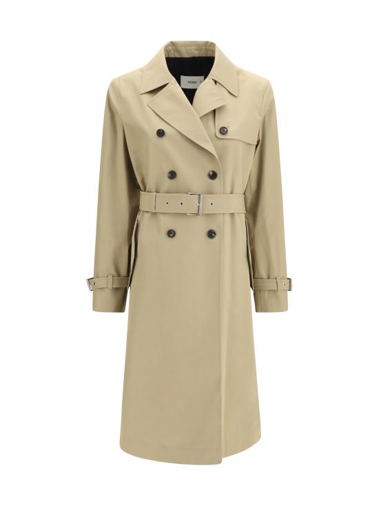 26FW 펜디 트렌치 코트 FF6244AMVN F0TX9 BEIGE