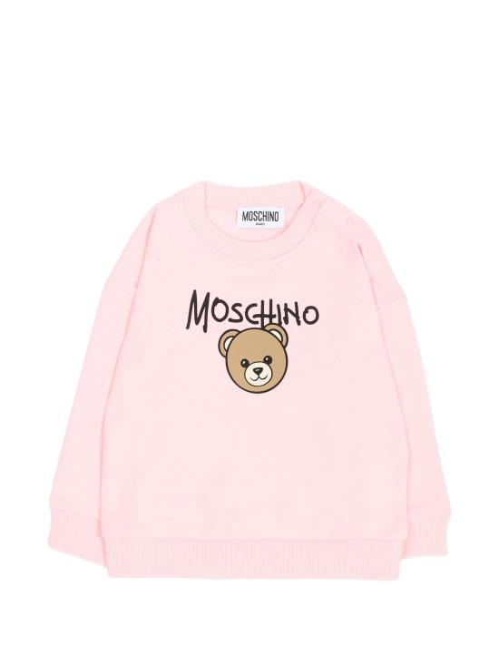 26FW [키즈] 모스키노 티셔츠 MUF06HLCA83 50209 Rosa