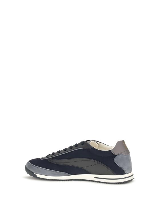 26FW 브루넬로 쿠치넬리 스니커즈 MZUGNIA357 CBJ62 BLUE - BRUNELLO CUCINELLI