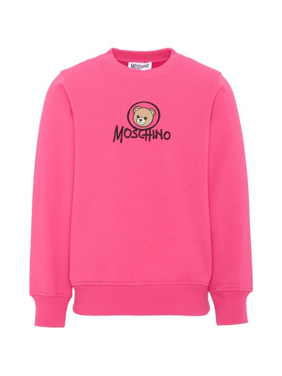 26FW [키즈] 모스키노 니트/스웻셔츠 HXF08VLCA83 51450 Fucsia