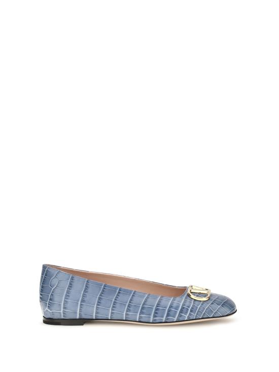 26FW 발렌티노 가라바니 플랫 슈즈 9W2S0PI8LUR 4MA LIGHT BLUE