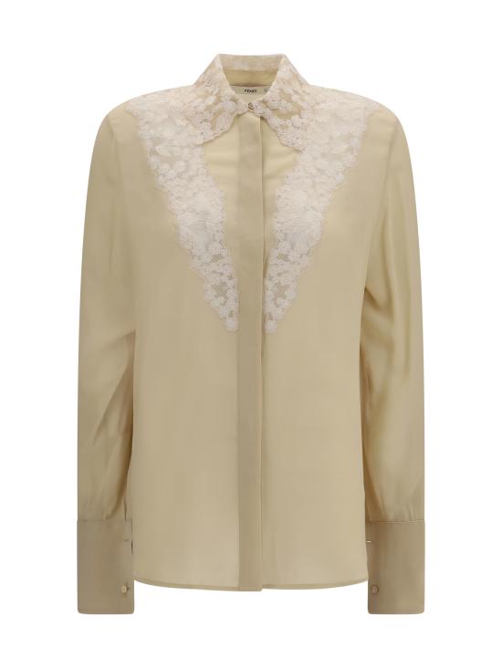 26FW 펜디 셔츠 FS8381B1UK F0NK9 CREAM