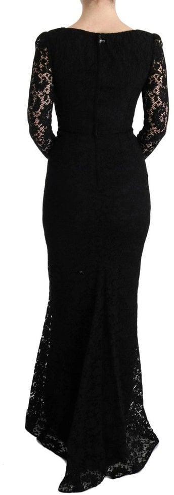 26FW 돌체앤가바나 롱 원피스 9933932986654 BLACK - DOLCE & GABBANA