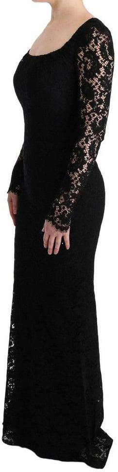 26FW 돌체앤가바나 롱 원피스 9933932986654 BLACK - DOLCE & GABBANA