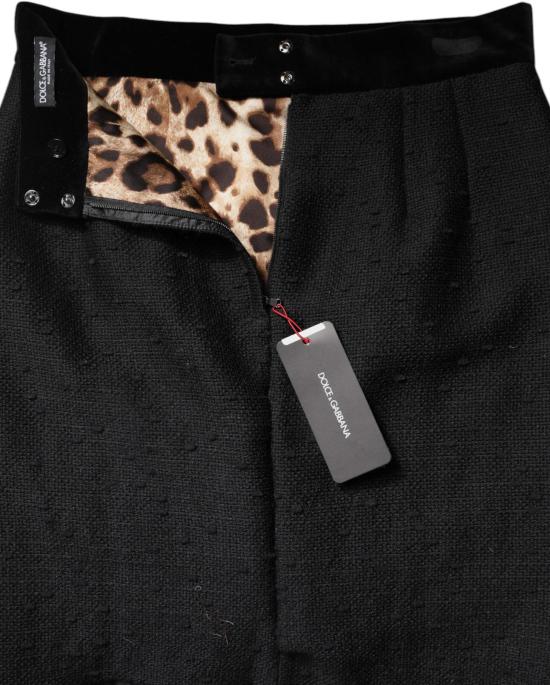 26FW 돌체앤가바나 숏 스커트 9759444205854 BLACK - DOLCE & GABBANA