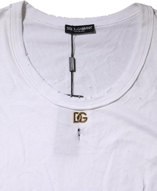 26FW 돌체앤가바나 탑 9785537921310 WHITE - DOLCE & GABBANA