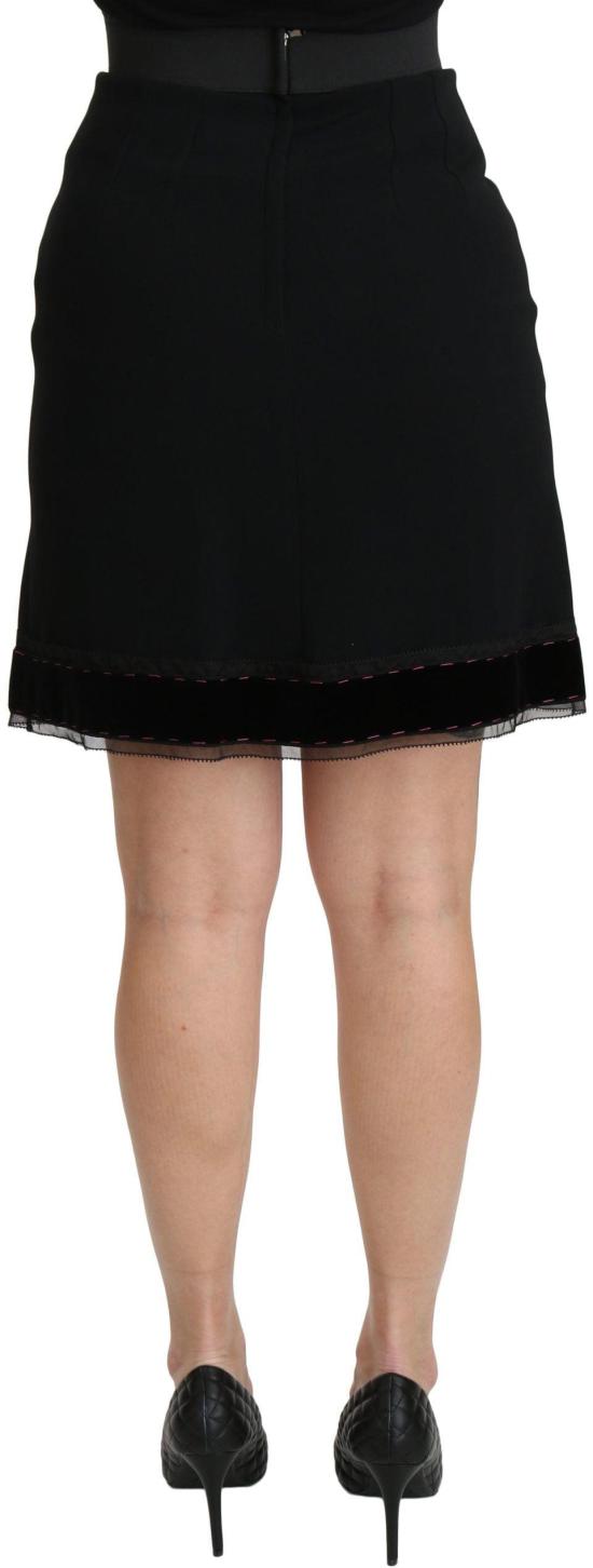 26FW 돌체앤가바나 숏 스커트 47949880262942 BLACK - DOLCE & GABBANA