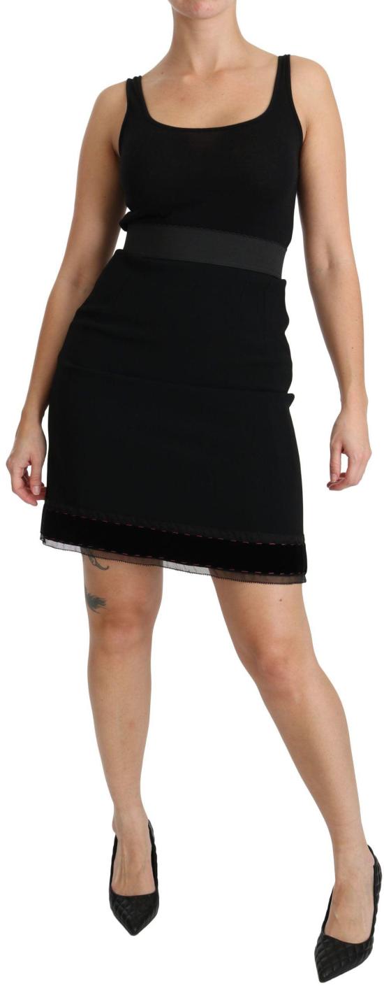 26FW 돌체앤가바나 숏 스커트 47949880262942 BLACK - DOLCE & GABBANA