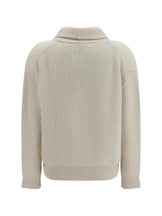 26FW 포르테포르테 스웨터 15142MYKNIT F50A0024 WHITE - FORTE FORTE