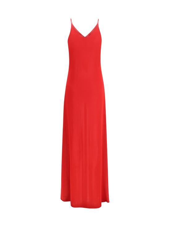 26FW 펜디 롱 원피스 FZDE62B1QK F1U70 RED - FENDI