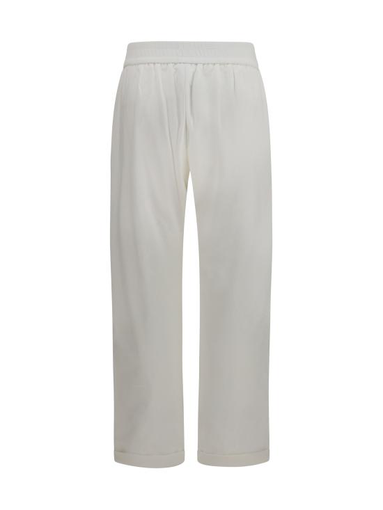26SS 브루넬로 쿠치넬리 스트레이트 팬츠 MH827FB799 C600 WHITE - BRUNELLO CUCINELLI