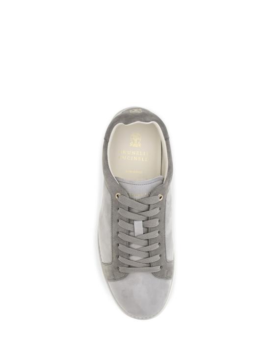 26FW 브루넬로 쿠치넬리 스니커즈 MZUKREM356 CVA13 GREY - BRUNELLO CUCINELLI