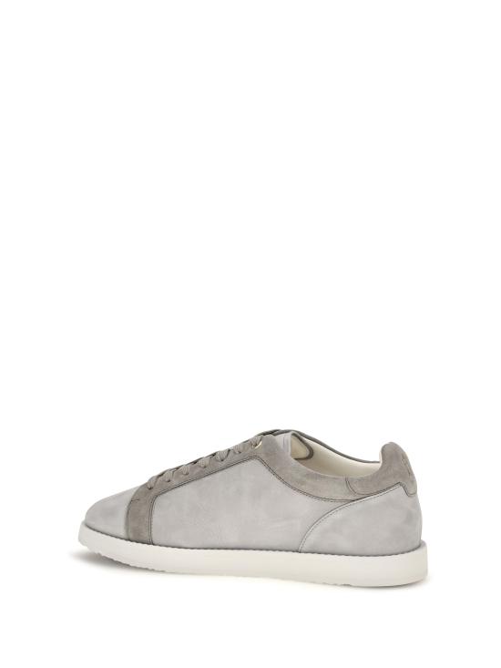 26FW 브루넬로 쿠치넬리 스니커즈 MZUKREM356 CVA13 GREY - BRUNELLO CUCINELLI