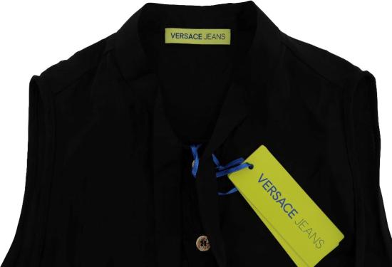 26FW 베르사체 민소매 티셔츠 9665283981598 BLACK - VERSACE