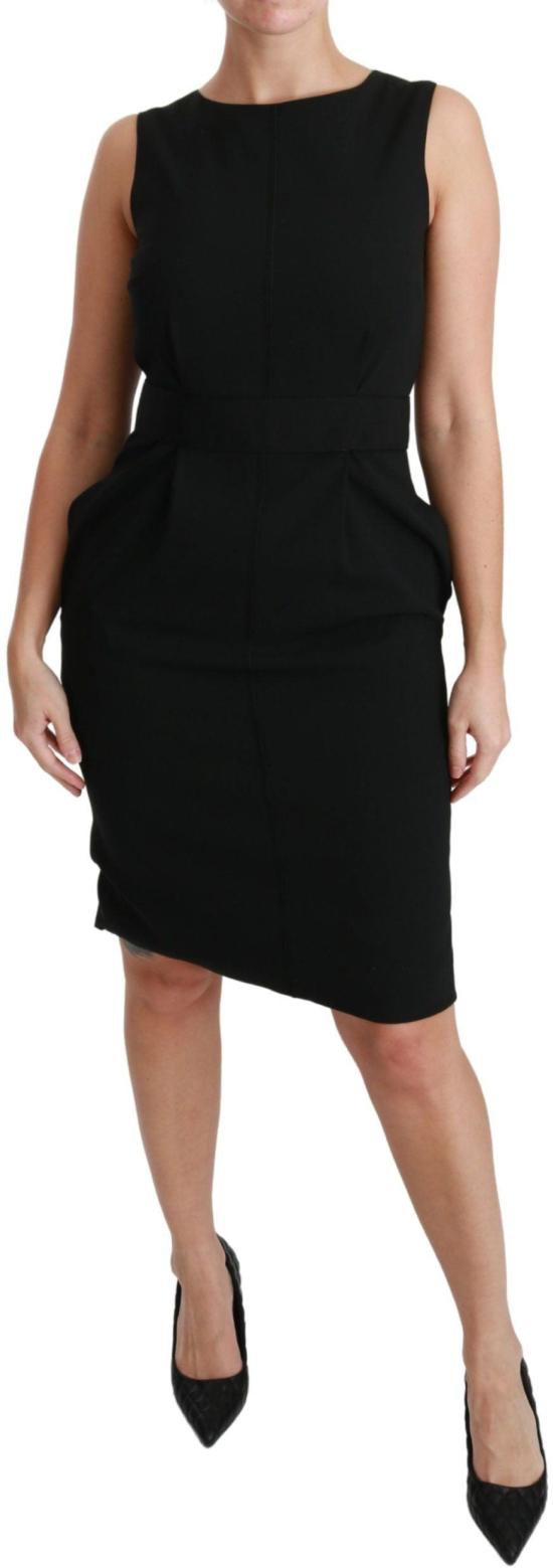 26FW 돌체앤가바나 미디 원피스 47949176635678 BLACK
