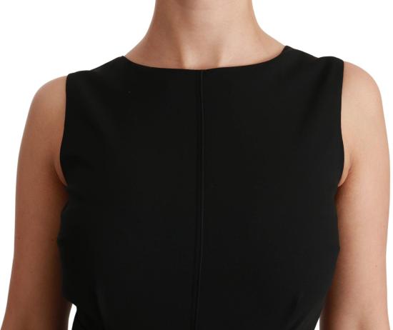 26FW 돌체앤가바나 미디 원피스 47949176635678 BLACK - DOLCE & GABBANA