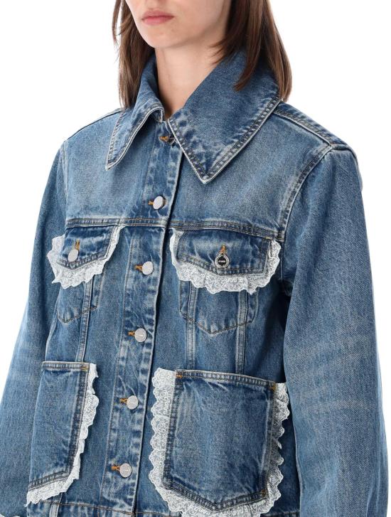 26FW 가니 데님 자켓 15824739664158 BLUE - GANNI