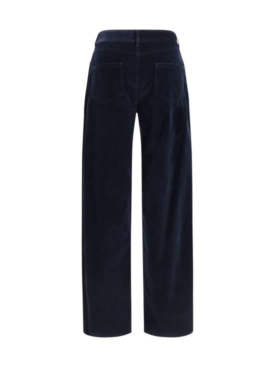 26FW 막스마라 스튜디오 스트레이트 팬츠 2626136061600 004 BLUE - MAX MARA STUDIO