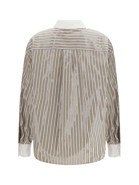 26SS 브루넬로 쿠치넬리 블라우스 MH749MX306 C002 BEIGE - BRUNELLO CUCINELLI