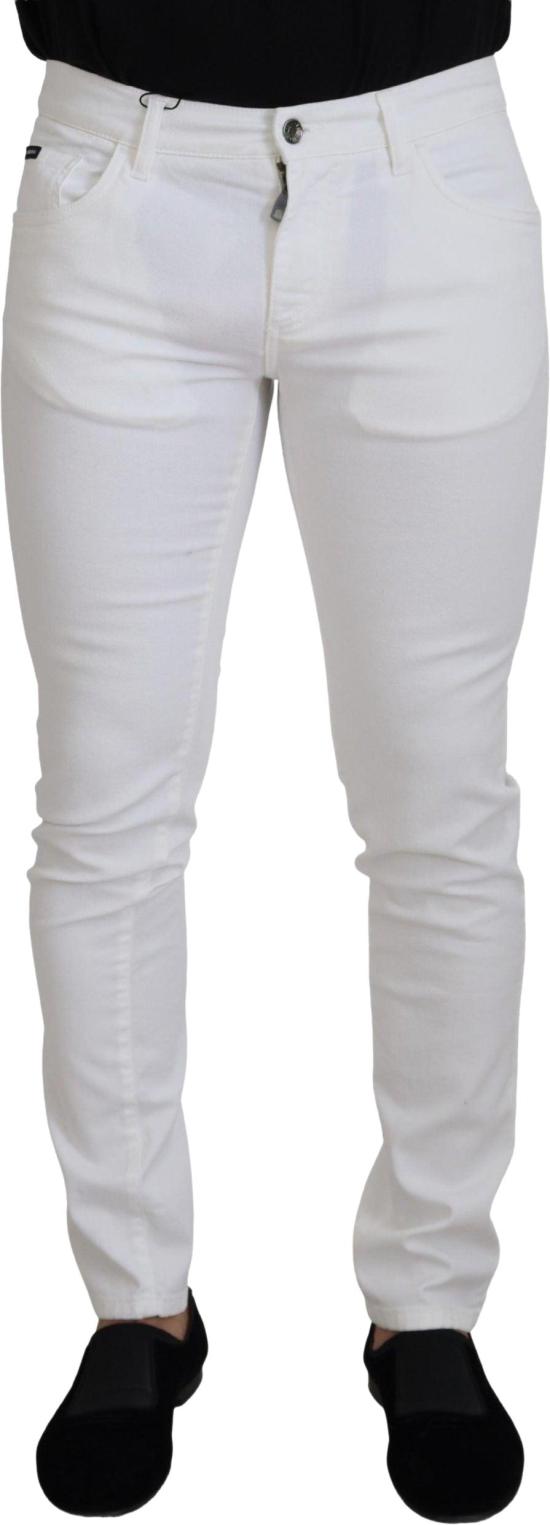 26FW 돌체앤가바나 데님 팬츠 9635955441950 WHITE