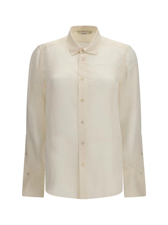 26FW 펜디 블라우스 FS8379AME8 F0QM0 CREAM