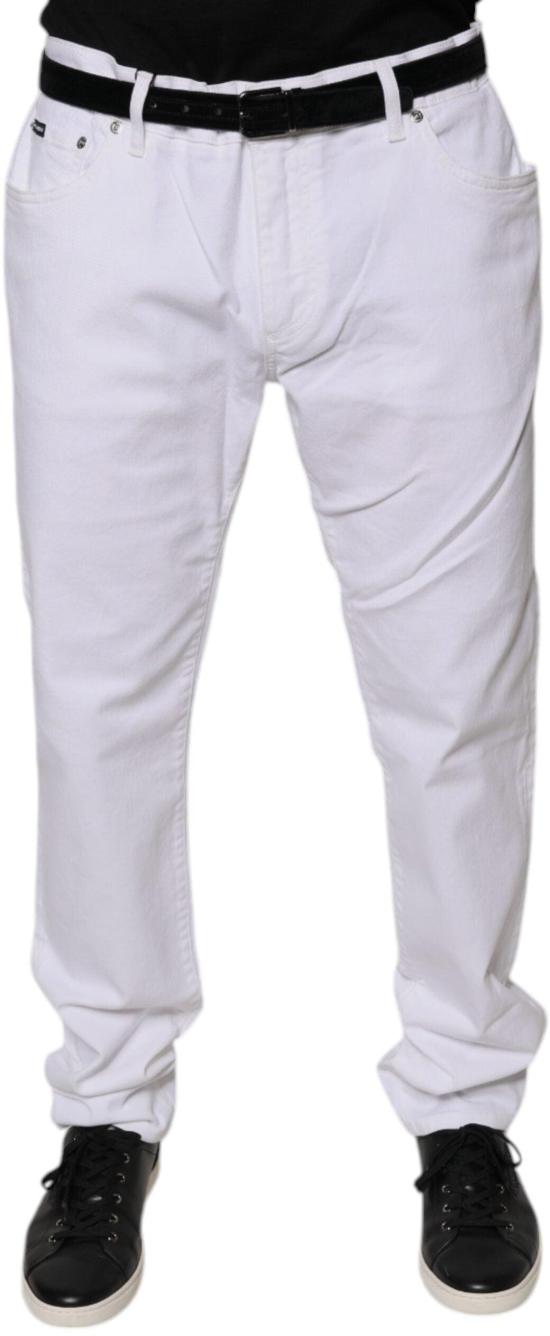 26FW 돌체앤가바나 데님 팬츠 9748745978142 WHITE